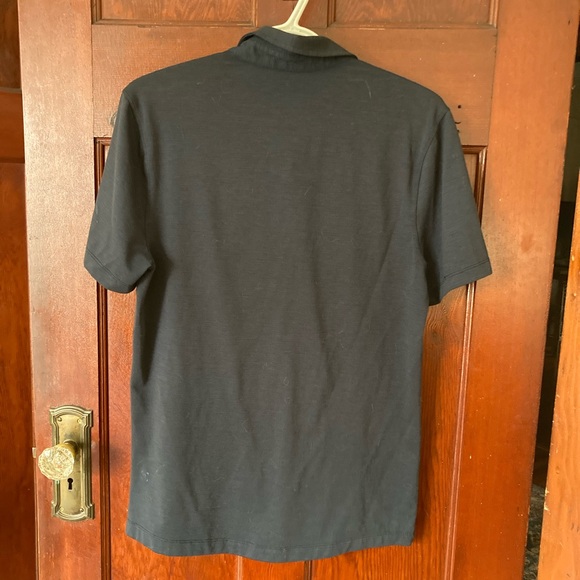 Navy shortsleeve polo - Picture 4 of 5